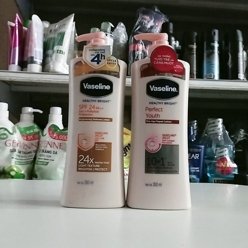 Sữa dưỡng thể vaseline chống nắng 350ml