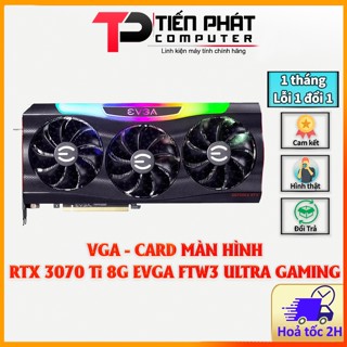  Card màn hình EVGA RTX 3070 Ti 8G FTW3 ULTRA GDDR6X - Like New 