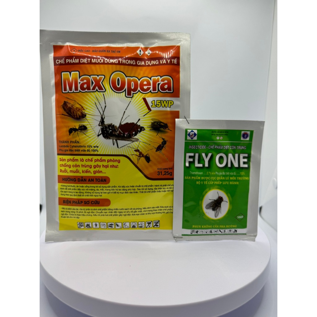 Cặp siêu phẩm diệt ruồi OPERA  31,25g VÀ FLY one