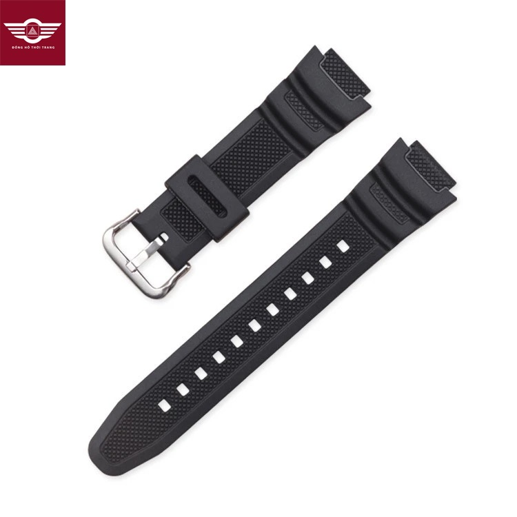 Dây Đeo Cao Su 18mm Thay Thế Cho Đồng Hồ Casio AE-1200WH AQ-S810W MRW-200