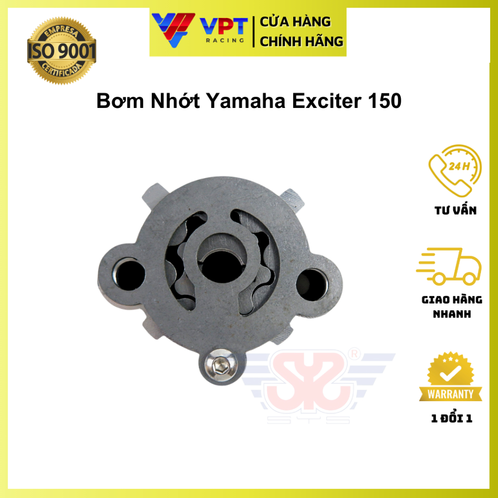 Bơm nhớt Exciter 150, Y15 racing chính hãng SYS 3100-00-Y15ZR