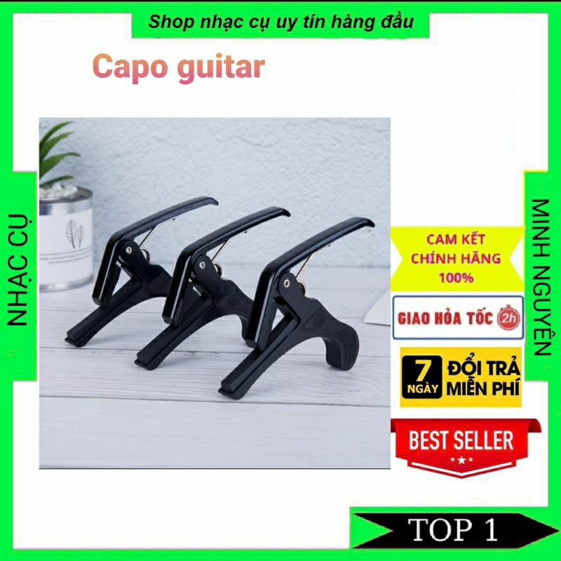 Capo guitar dùng cho đàn Classic, Acoustic