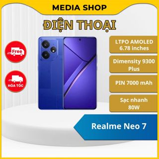 Điện thoại Realme Neo 7 - Dimensity 9300 Plus ( BHV 12 tháng) - Giá rẻ- Mobilecity Media