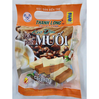  Kẹo Dừa Cà Phê Muối Thanh Long Thơm Ngon Gói 250gr 400gr Đặc Sản Bến Tre 