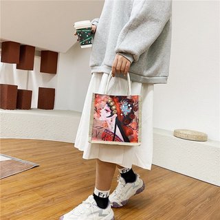 Túi cói mini hàng đẹp đựng đồ đi làm, đi chơi, đi du lịch