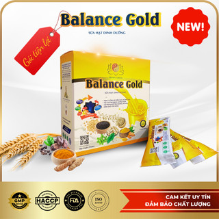   Chính Hãng  Hộp Giấy Sữa Hạt Balance Gold Thầy Ngô Đức Vượng  15 gói 30g hộp - 450g  