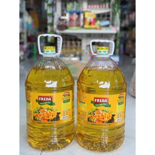 Dầu ăn rẻ Freda 10L;Dâu Đủ ;thể tích 9,8 lít[ 9kg]( Dầu thực Vật) không đen,không đông