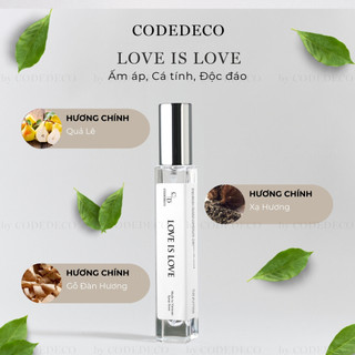 Tinh dầu nước hoa CODEDECO Love Is Love 10ml