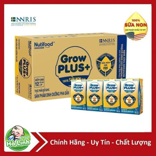 Thùng 48 hộp sữa non Grow Plus+ vàng 110ml