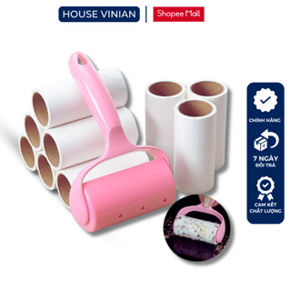 Cây Lăn Bụi HOUSE VINIAN Làm Sạch Quần Áo Ga Giường Sofa - Lông Động Vật Sợi Vải Đồ Da Siêu Dính