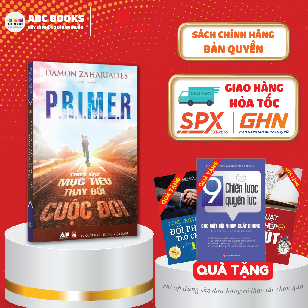Sách - Primer Thiết Lập Mục Tiêu Thay Đổi Cuộc Đời - Sách Phát Triển Bản Thân