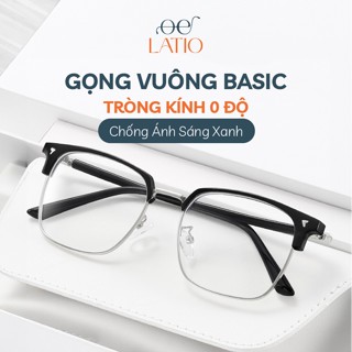 Kính mắt LATIO Gọng kính Nam cực hot 2026 thiết kế tinh xảo tinh tế Tròng kính chống ánh sáng xanh Bền bỉ - KM98