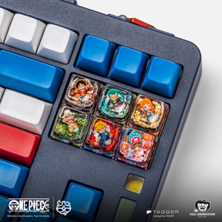 Keycap Artisan bàn phím cơ Dwarf Factory - One Piece