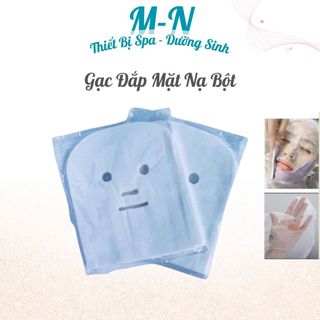  Gói 100 Miếng Gạc Đắp Mặt Nạ Bột Thành Phần 100% Cotton 