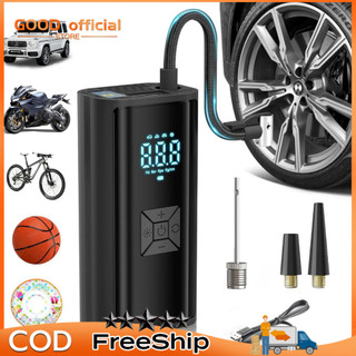 Bơm Xe Ô Tô,Xe Máy Xe Đạp Công Suất 100W Máy Bơm Lốp Ô Tô Di Động Máy Bơm Lốp Bánh Xe Di Động Không Dây