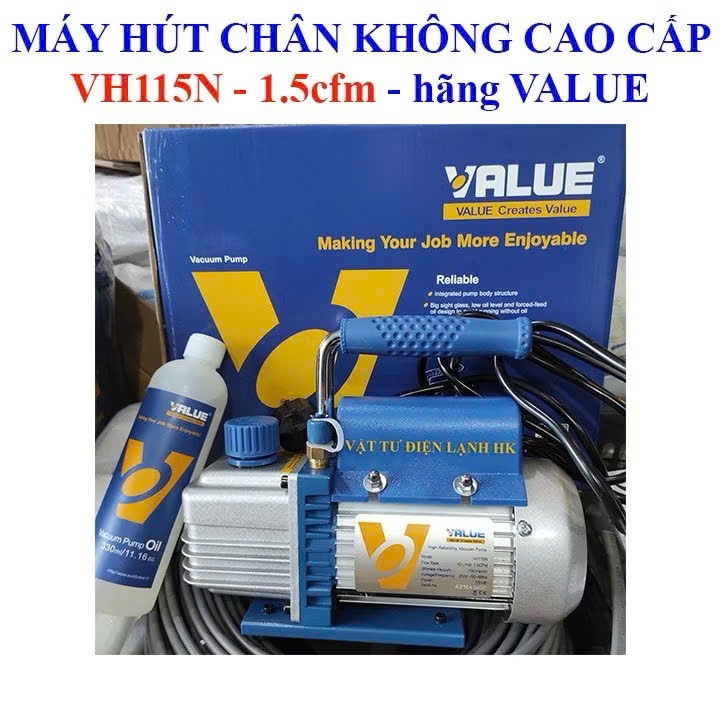 Máy Hút Chân Không VALUE VH115N 1.5 CFM