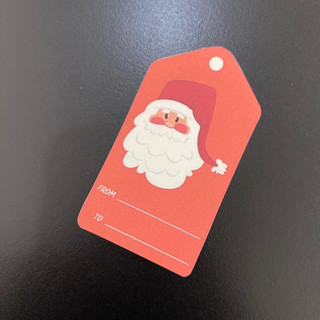tag Noel ghi lời chúc gửi