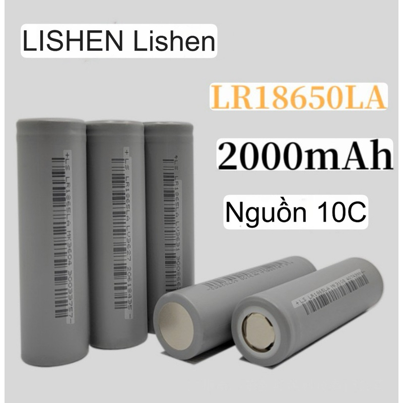 PIN 18650 LISHEN LA 2000mah