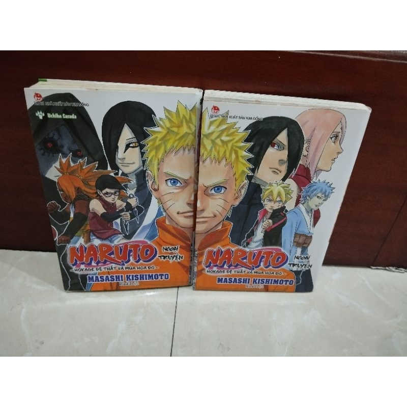 Truyện tranh - Naruto ngoại truyện - Hokage đệ thất và mùa hoa đỏ (bản in đầu 2 bìa)