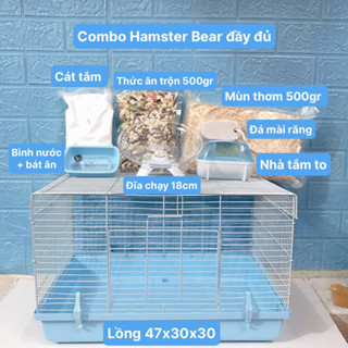 Combo nuôi chuột hamster cơ bản tiết kiệm cho người mới nuôi (combo các dòng hamster )