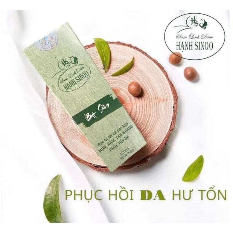 SÂM LINH DƯỢC HẠNH SINO (HỔ TRỢ TRỊ MỤN THÂM DA KHONG ĐIỀU MÀU)