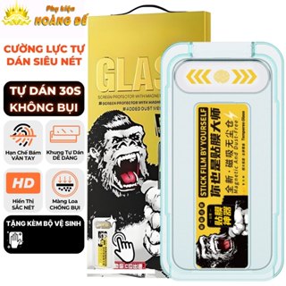 Cường Lực KingKong iPhone tự dán tự hút bụi Chống Nhìn Trộm iPhone 15 pro max 17 Pro max 16 pro max 14Promax 13 12 11 Xr