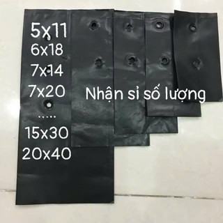 1kg Túi bầu ươm cây nhiều kích cỡ thông dụng giá rẻ 