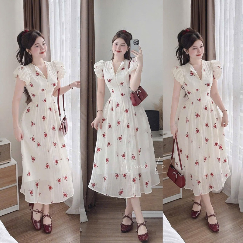 🌸🌸 đầm 2s hoa thêu