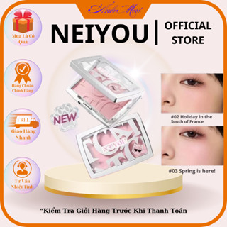 Neiyou Phấn má hồng dạng kem Neiyou làm sáng lâu trôi giữ ẩm,bền màu tốt