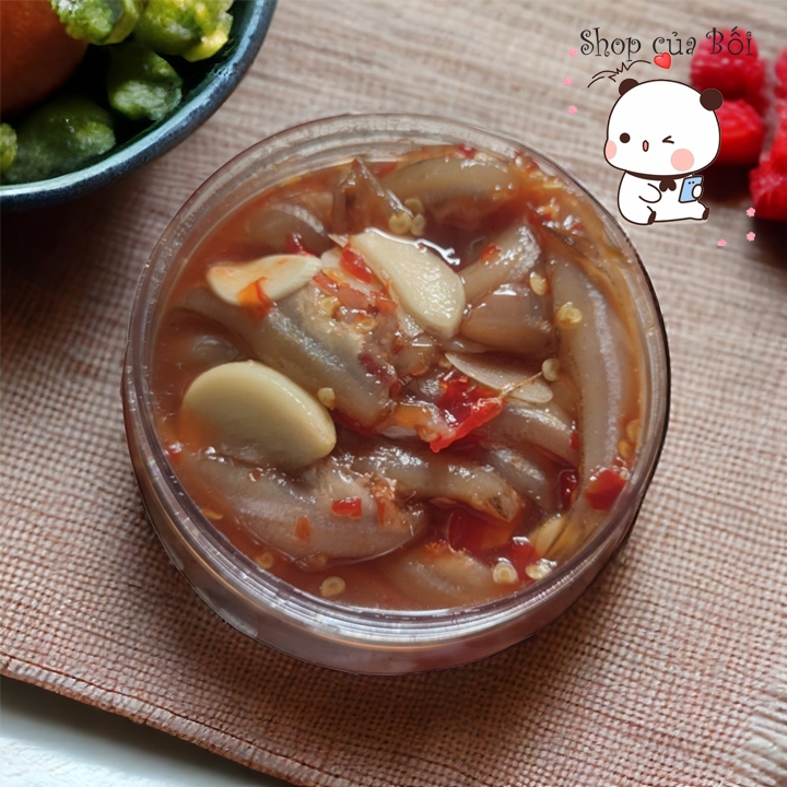 Mắm cá cơm chua nguyên chất, đặc sản Gò Công (450g / hủ)
