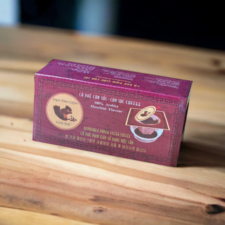 CÀ PHÊ CON SÓC PHIN LỌC TÍM (HỘP TÍM)