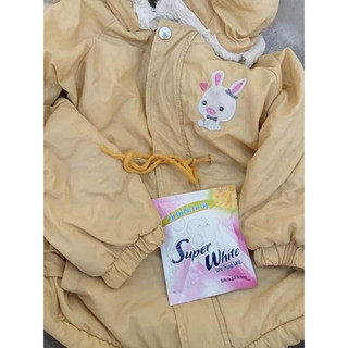 Bột tẩy mốc quần áo super white,tẩy các vết nhựa cây,ố vàng trên vải