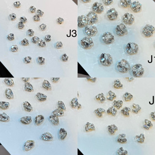 [10 viên] Set đá charm đính móng tay trang trí nail, loại gắn sẵn nhiều hình _ Trung Pham Nail