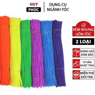 Kẽm nhung uốn tóc con sâu Premlock, dây kẽm uốn tóc nam nữ tóc xoăn châu Phi