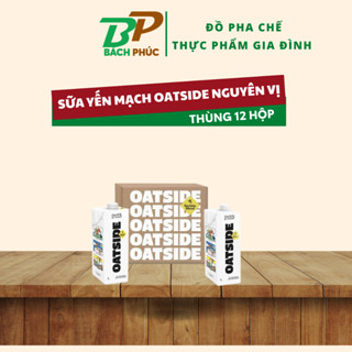 Thùng 6 hộp Sữa Yến Mạch OATSIDE Barista Oat Milk Indonesia 1L - Thực phẩm Bách Phúc Đà Nẵng