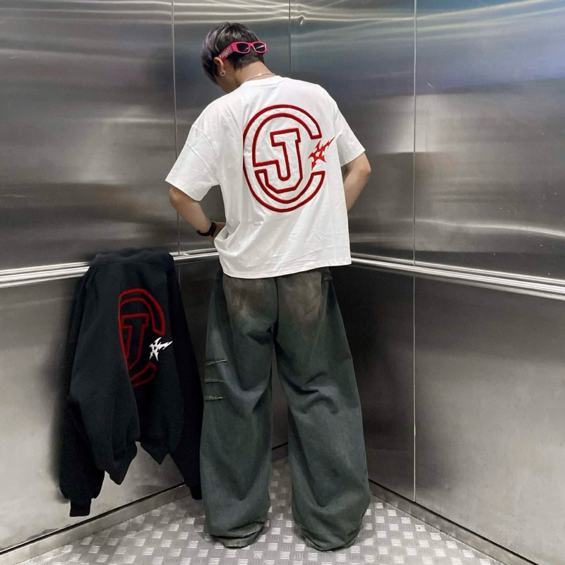 CICI TEE BOXY - Áo thun cổ tròn form rộng nam nữ unisex màu ĐEN/TRẮNG/XÁM CHÌ 🖤 Áo phông boxy Brand Jaystoree | BigBuy360 - bigbuy360.vn