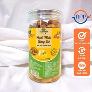  Hạnh Nhân Rang Bơ Cao Cấp Trường Đạt Hủ 500g 