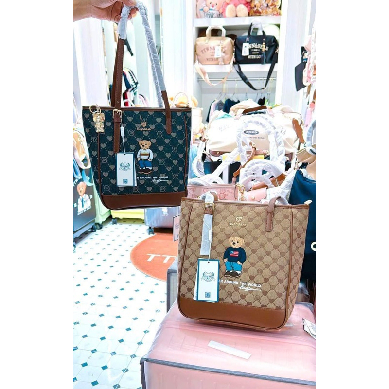 Túi tote gấu Thái TTWN BEAR & GUOO BEAR Chính hãng