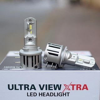 [LEDT2 ISOP] Đèn pha LED Ultra View chân H15 Gen 2 +350% lắp Mazda 3, Ford Ranger [Bảo hành 1 năm]