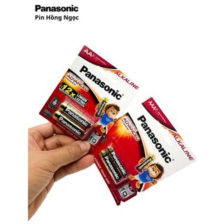 Pin AA/AAA 1,5V Panasonic Alkaline Vỉ 2 Viên