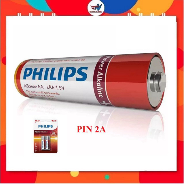 Pin Philip Alkaline 2A và 3A