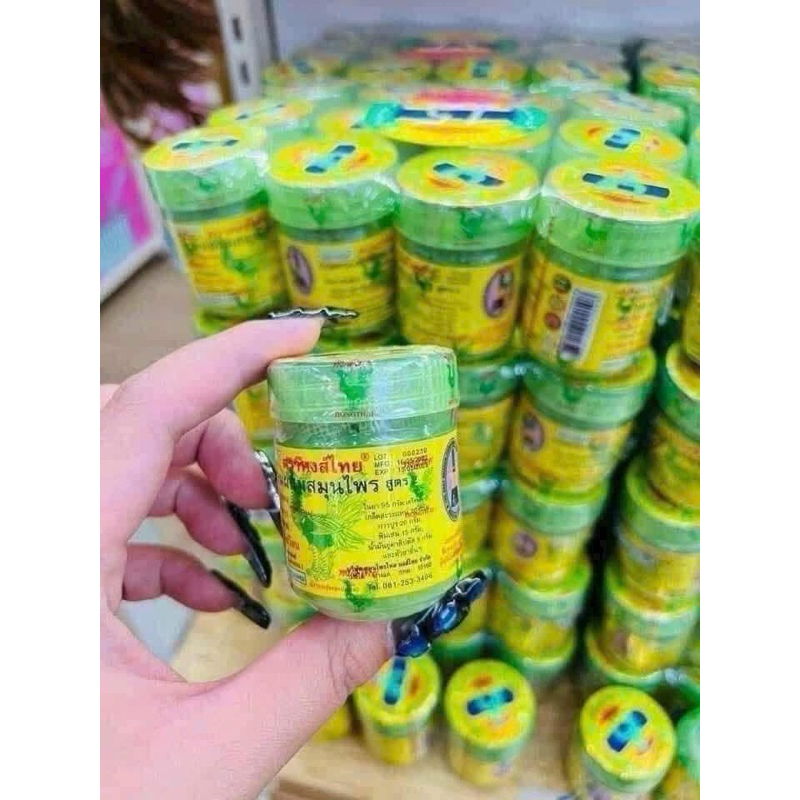 HÍT MŨI THẢO DƯỢC HONGTHAI GIẢM XOANG THÁI LAN HŨ TO 10G