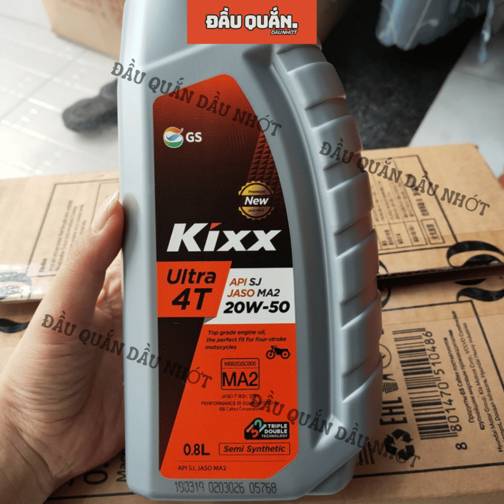 Dầu Nhớt xe số Kixx Ultra 4T 20W50 dành cho xe số
