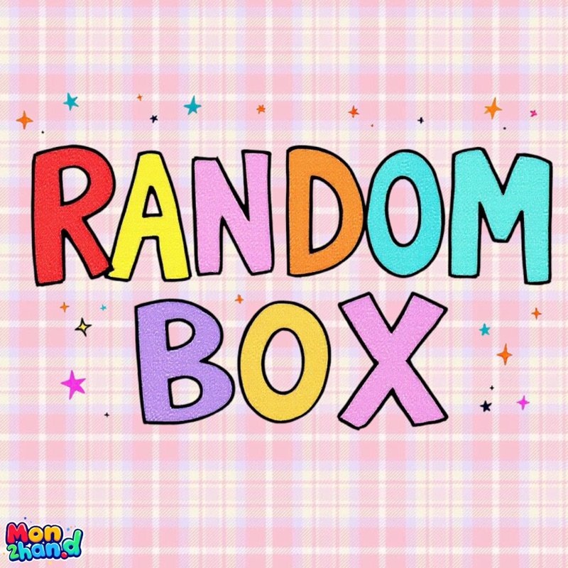 RANDOM BOX ĐỒ NEW 100% ( HÀNG IN DƯ - BOM )