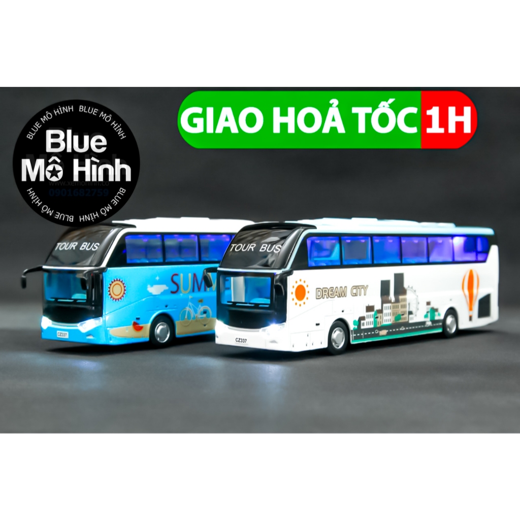 Mô hình xe bus tour xe khách