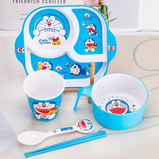 🌸🌸 COMBO DORAEMON Chén bát ly cốc muỗng thìa khay ăn dặm Doremon