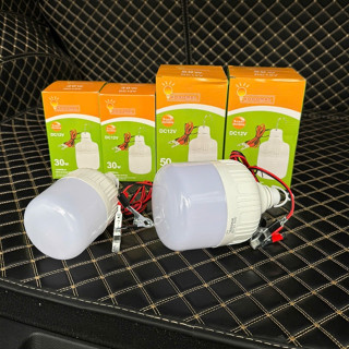  Bóng Đèn Led 12V Kẹp Bình Ác Quy 30W - 50W Loại Tốt - Kẹp Lớn - Bảo Hành 1 Năm Đổi Mới RẺ VÔ ĐỊCH 