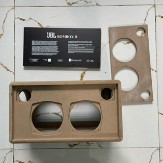Thanh lí vỏ loa cho loa bombox 2, treble HK vuông, màn cộng hưởng bombox 2
