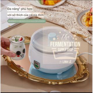 DIY  Máy Làm Sữa Chua Gia Đình Tự Động Mini– Máy Làm Sữa Chua, Natto, Phân Cúp Tiện Lợi, rượu gạo, cơm rượu,đậu hủ