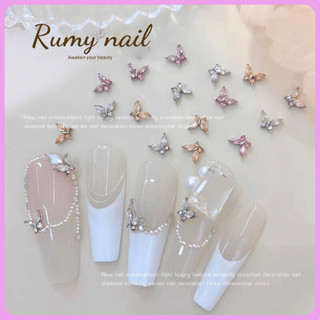 Charm nail, charm đá butterfly size mini, charm bươm nail trang trí móng tay B997-999